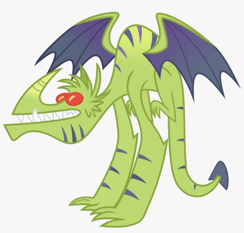Lanky The Lime Green Dragon By Pink - Dragon Selenaede Base Pony, transparent png