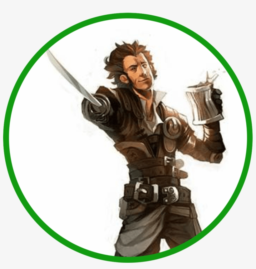 Mordecai Flamehammer - Human Fighter Rogue Pathfinder, transparent png