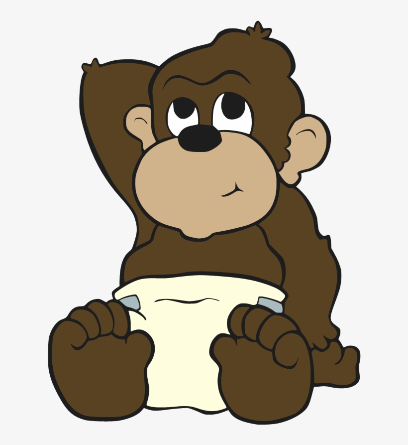 Beanie's Tag You're It - Chimpanzee Cartoon Png, transparent png