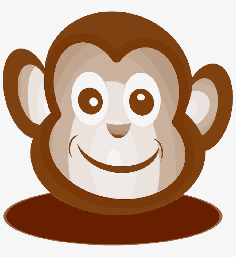 Mb Image/png - Monkey Face Shower Curtain, transparent png