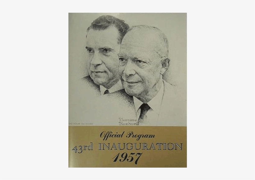 Official Program 43rd Presidential Inauguration 1957 - Democracys Big Day 2005 Edition The Inauguration, transparent png