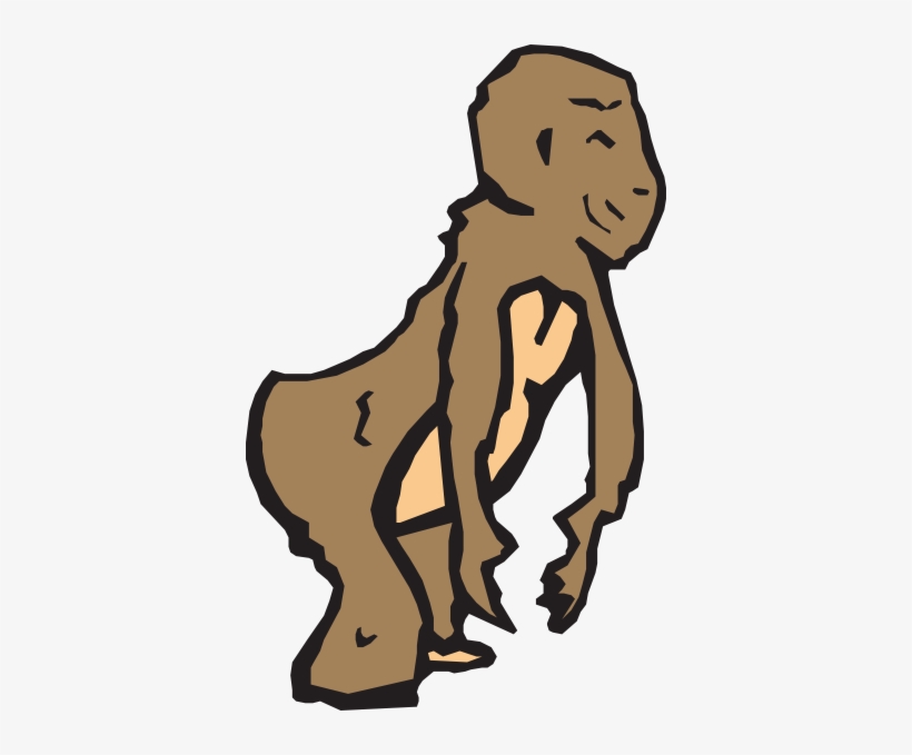 Chimp Art Svg Clip Arts 378 X 599 Px, transparent png