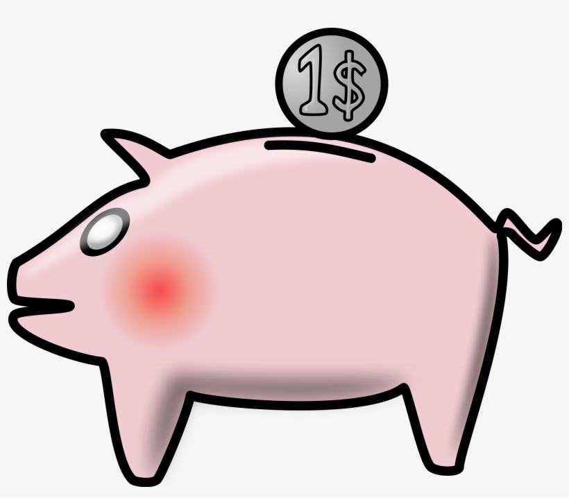 Open - Piggy Bank, transparent png