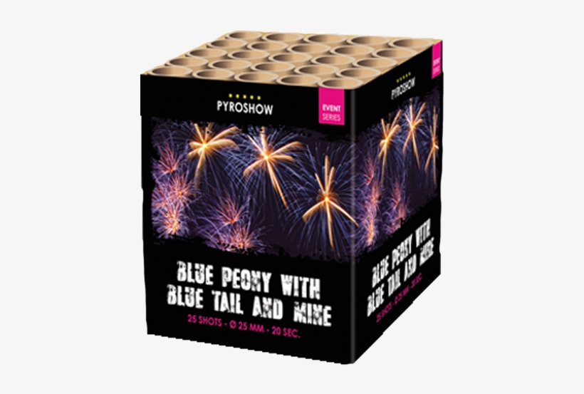 Pro Range Blue Peony With Blue Tail & Mine By Zeus - Blue, transparent png