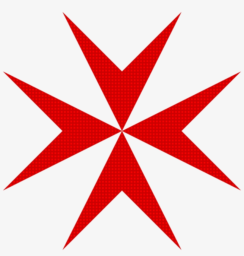 New Svg Image - Croix De Malte Gif, transparent png