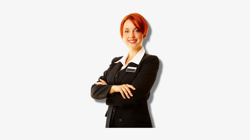 Receptionist - Guy In Suit Crossed Arms, transparent png