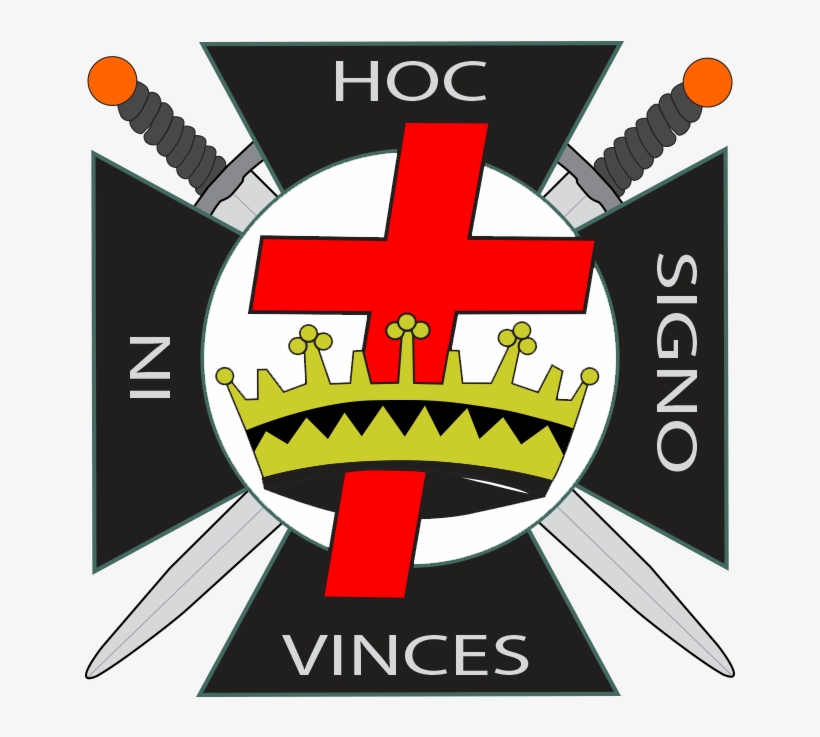 Order Of The Temple - Hoc Signo Vinces Knights Templar, transparent png