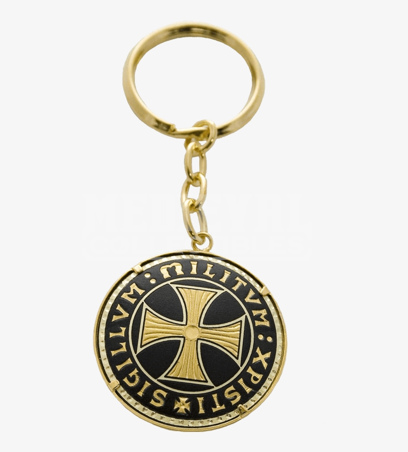 Damascene Templar Cross Keychain By Marto, transparent png