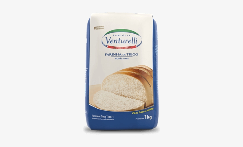 Farinha De Trigo Venturelli 1kg - Famiglia Venturelli, transparent png