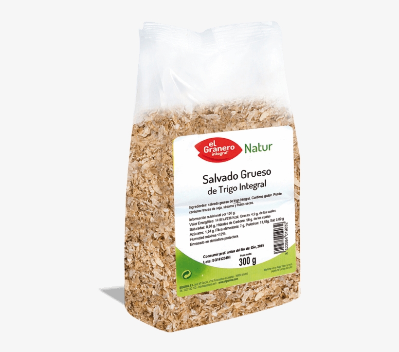 Salvado De Trigo Grueso , 300 G - Salvado De Trigo Grueso, transparent png