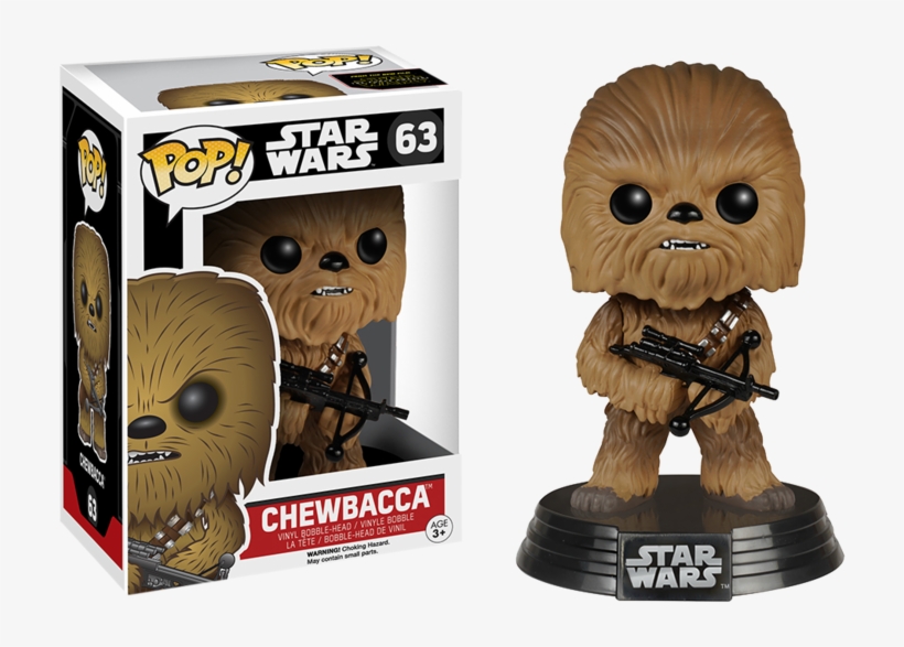 Star Wars The Force Awakens - Funko Chewbacca Star Wars Pop, transparent png