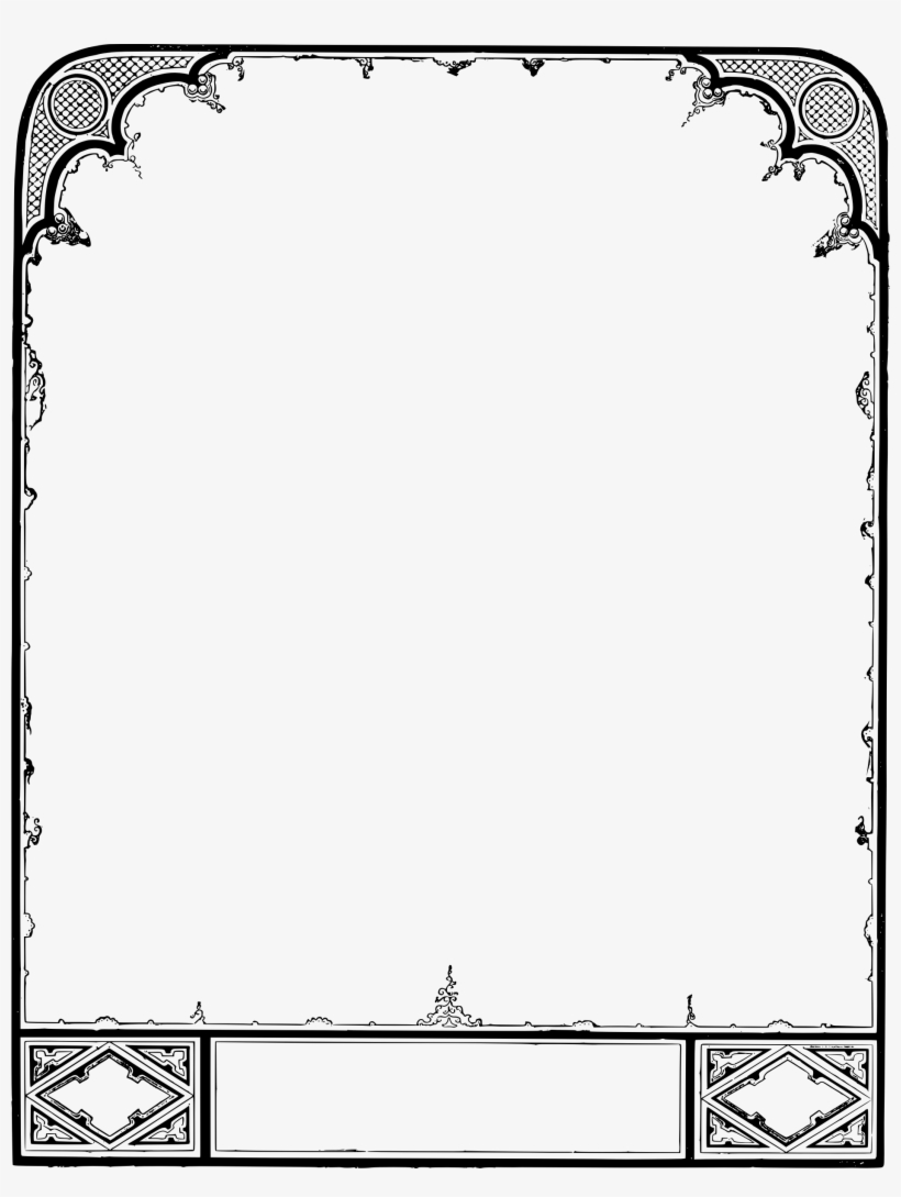 This Free Icons Png Design Of Ornate Decorative Frame, transparent png