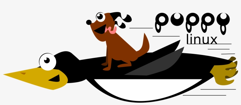 This Free Icons Png Design Of Puppy Linux Logo With 2400x935 Png Download Pngkit