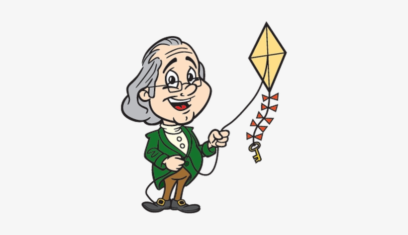 Ben Franklin Cartoons - Benjamin Franklin Cartoon Drawing, transparent png