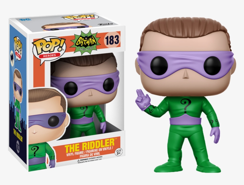 Riddler Pop Vinyl Figure - Riddler Funko Pop, transparent png