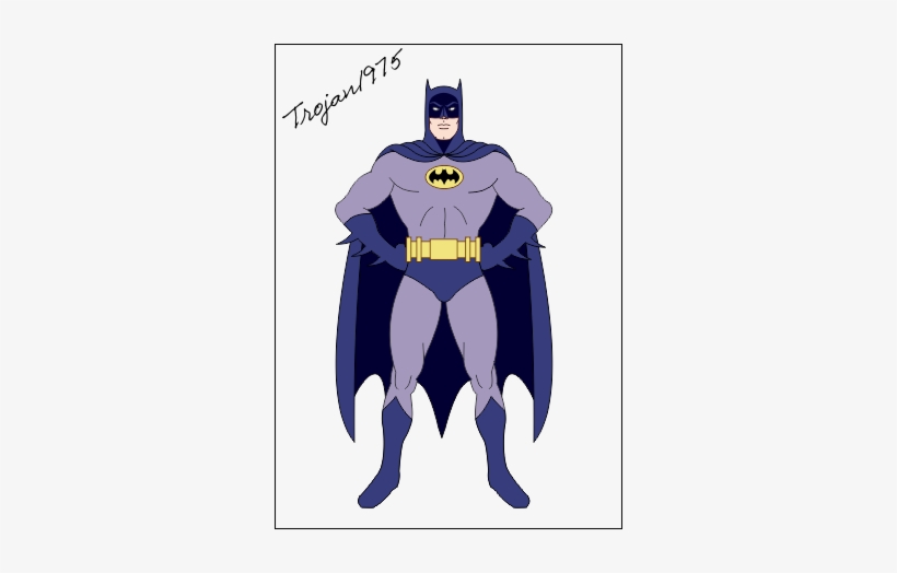 Batman By Trojan - Batman 1975, transparent png