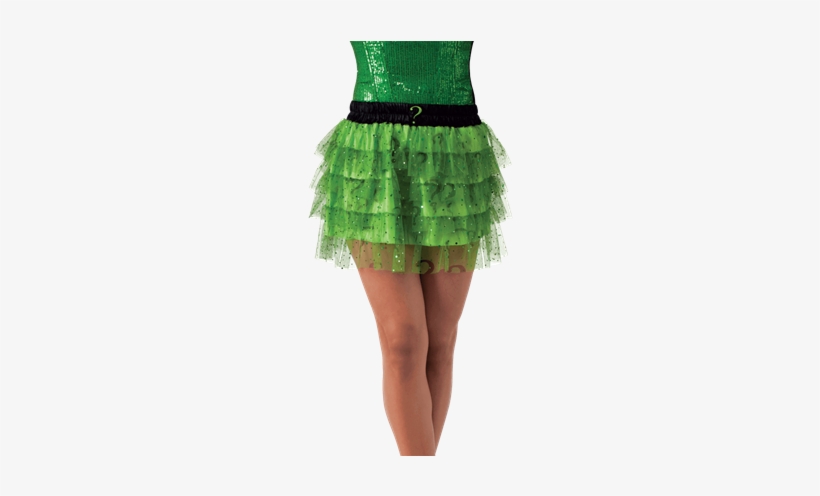 Womens Riddler Sequin Skirt - Rubie's Costume Co Rubie's Dc Comics Superhero Style, transparent png