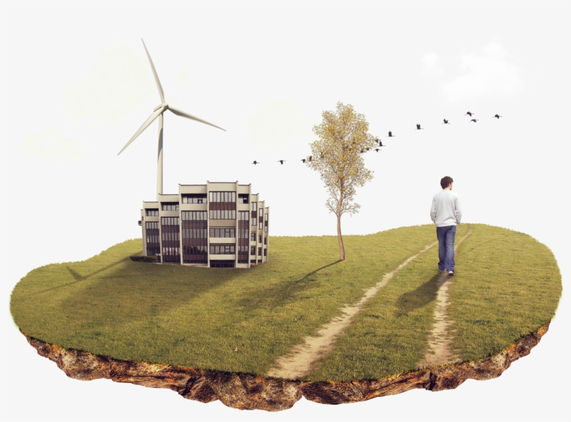 Transparent Photography Manipulation - Manipulation Floating Island Png Photoshop, transparent png