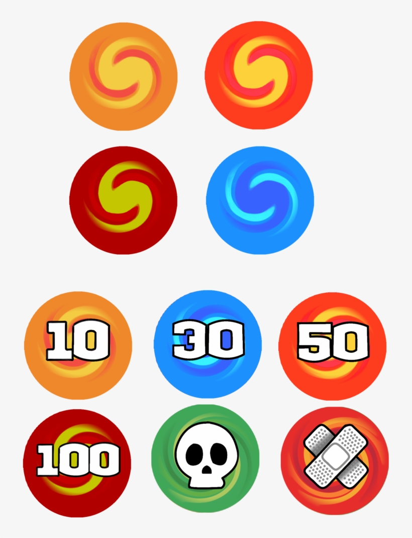 Pokemon Tcg Damage Counters Background By Aurora-alley - Pokemon Damage Counters, transparent png