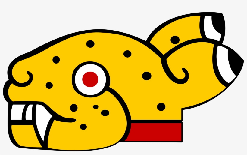 Cougar Jaguar Warrior Leopard Aztec - Glifo Ocelotl, transparent png
