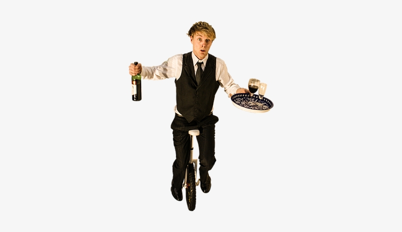 Juggling Unicycle Entertainer - Juggling, transparent png