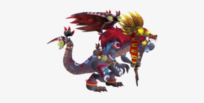 Aztec Priest Dragon 3 - Dragon City Aztec Priest Dragon, transparent png
