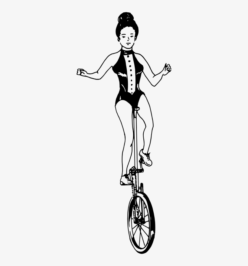 Medium Image - Circus Clip Art White And Black, transparent png