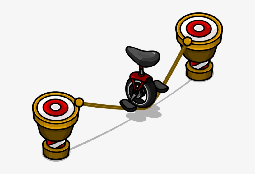 Unicycle Tightrope Sprite 003, transparent png