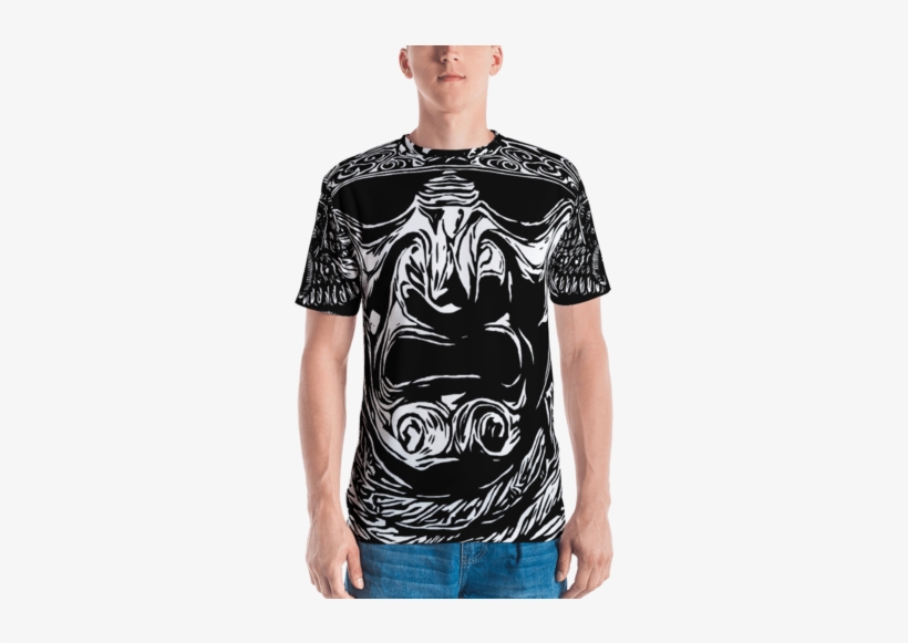 Aztec Warrior Men's T-shirt - Marine Corps American Flag Shirt - Us Flag Shirt -, transparent png