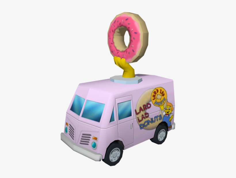 Download Zip Archive - Simpsons Hit And Run Truck, transparent png
