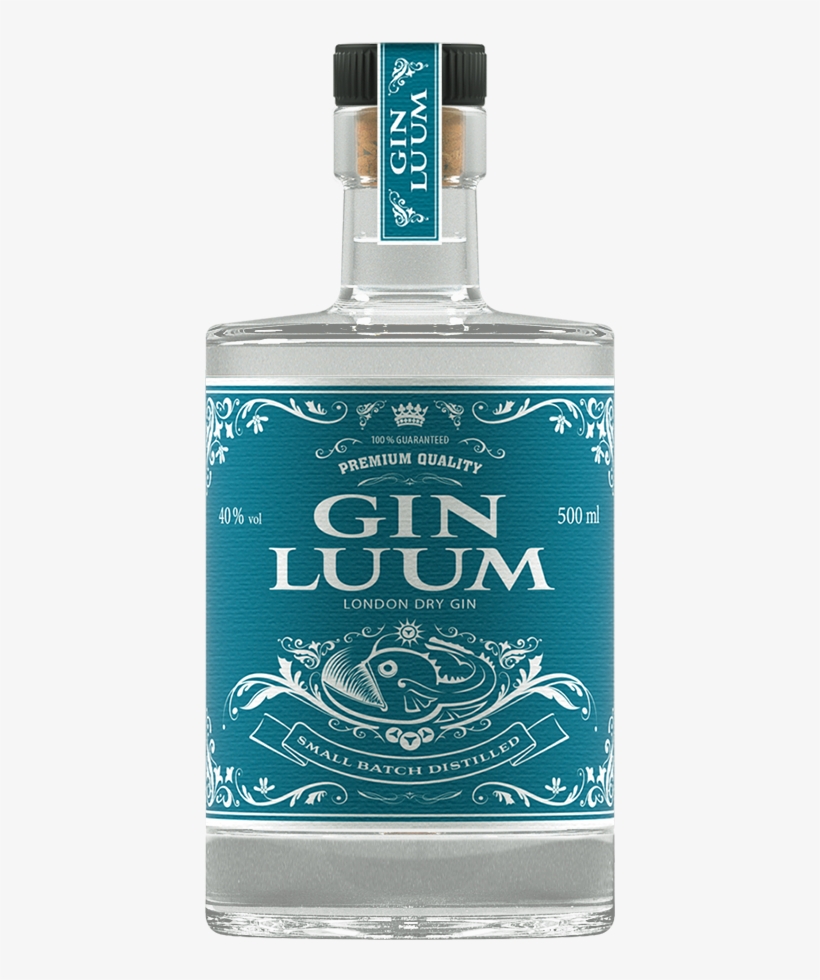 Bartenders - Gin Luum London Dry Gin, transparent png