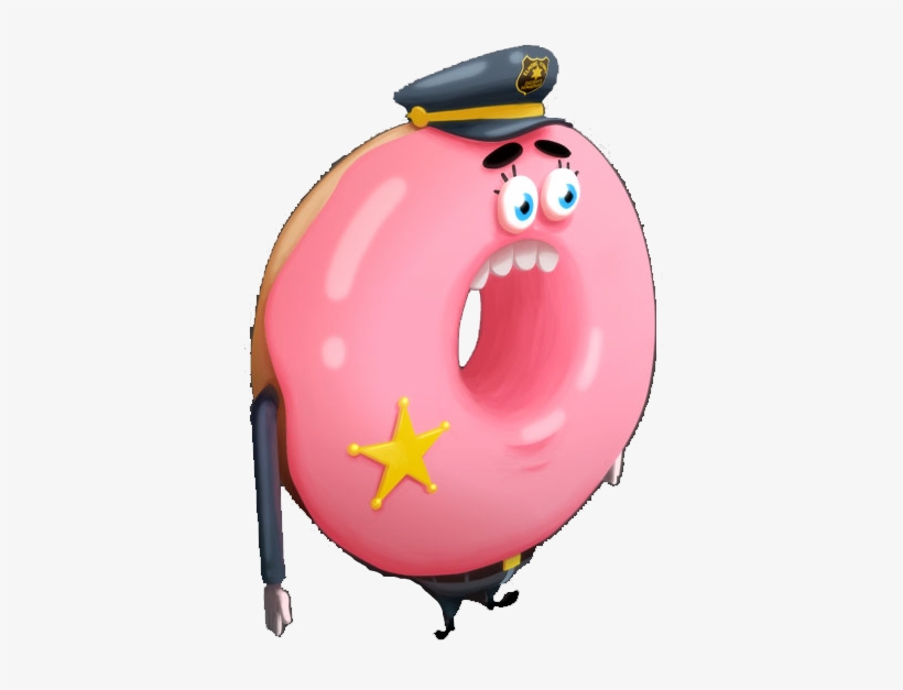 Doughnut Sheriff - Amazing World Of Gumball Donut, transparent png