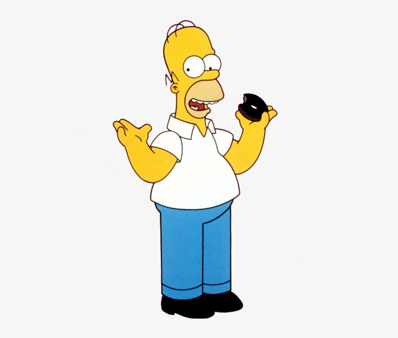 The Simpsons Family - Transparent Homer Simpson, transparent png