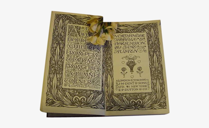 1927 Jane Austen Persuasion & Northanger Abbey Book - Story Of A Peasant. Vol. Ii, transparent png