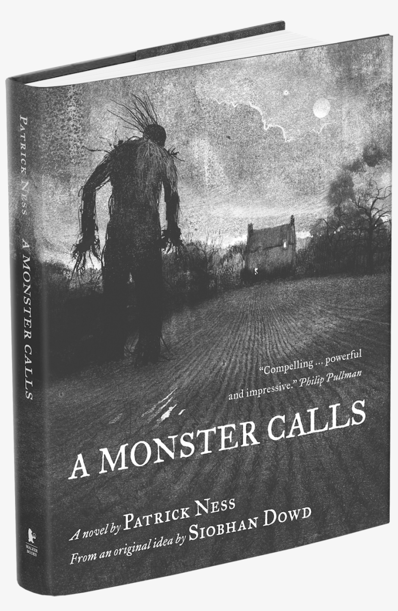 Purple And Gold Book Spine Png - Monster Calls: A Novel [book], transparent png