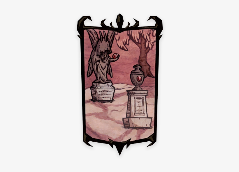 Gnaw Cemetery Portrait Background - Don T Starve Culinarian Skin, transparent png