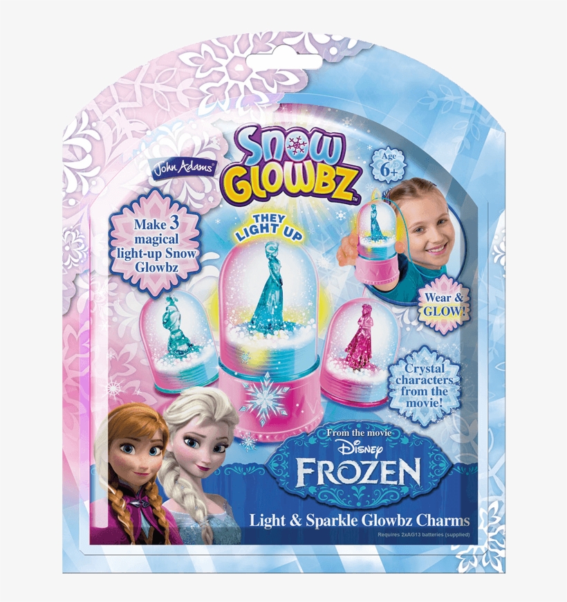 Disney Frozen Snow Globz - Disney Frozen Light And Sparkle Globe Charms, transparent png