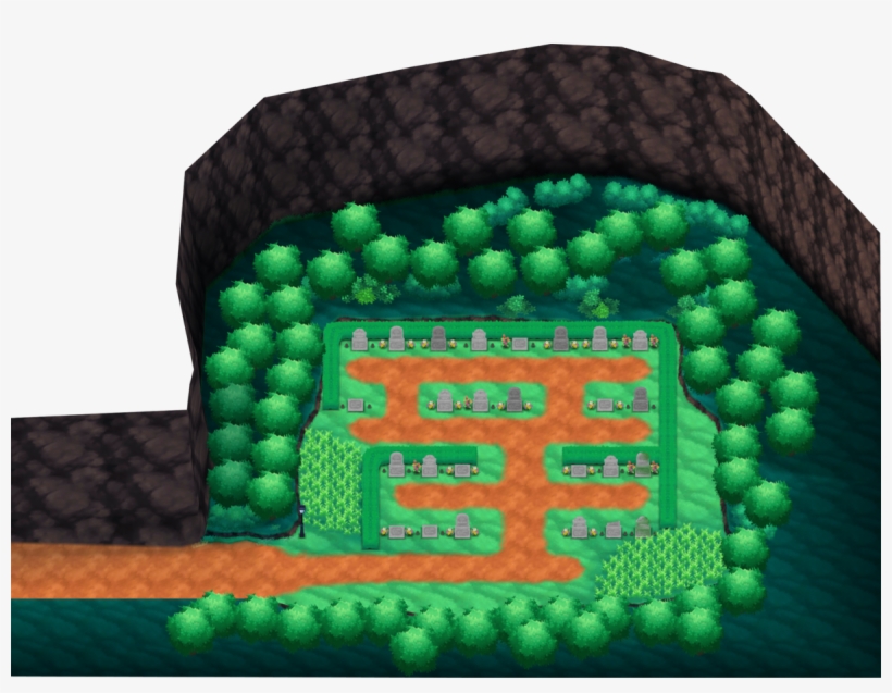 Map Of Alola Memorial Hill, transparent png