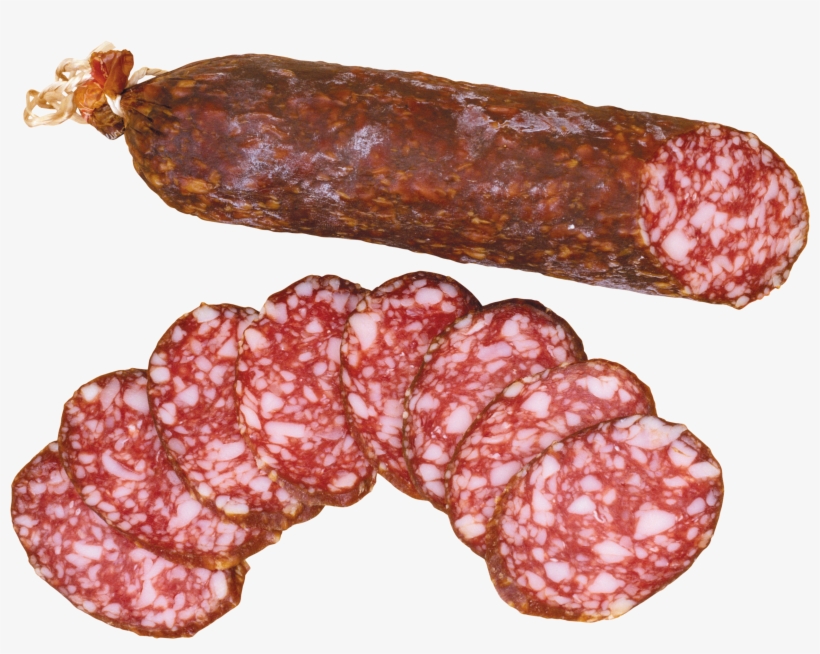 Колбаса Копченая, transparent png