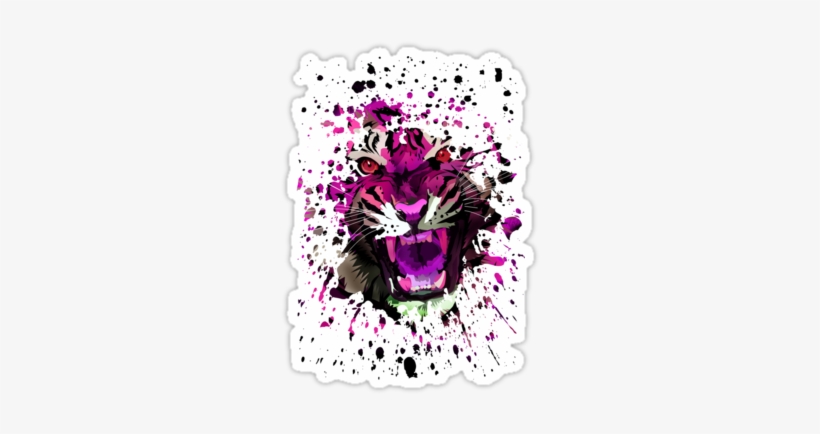 Tiger Roar - Tiger Roar Beach Towel, transparent png