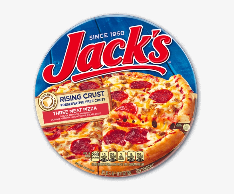 Jack's® Rising Crust - Jack's Original Crust Cheese Pizza, Thin - 14.5 Oz, transparent png