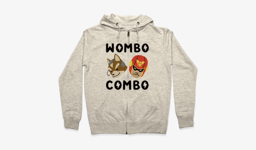 Fox And Captain Falcon Zip Hoodie - Dog Ghost Hoodie: Funny Hoodie From Lookhuman. Funny, transparent png