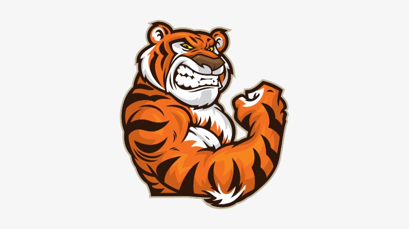 Frank Lebby Stanton Elementary School - Cartoon Tigers, transparent png