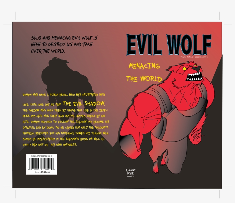 This School Assignment Consisted Of Designing A Cover - Uur Van De Wolf, transparent png