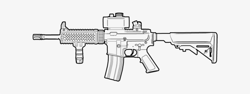 M4 Cqb Aeg - Airsoft Gun Builder, transparent png