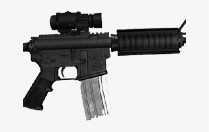 M4 Rifle No Background, transparent png