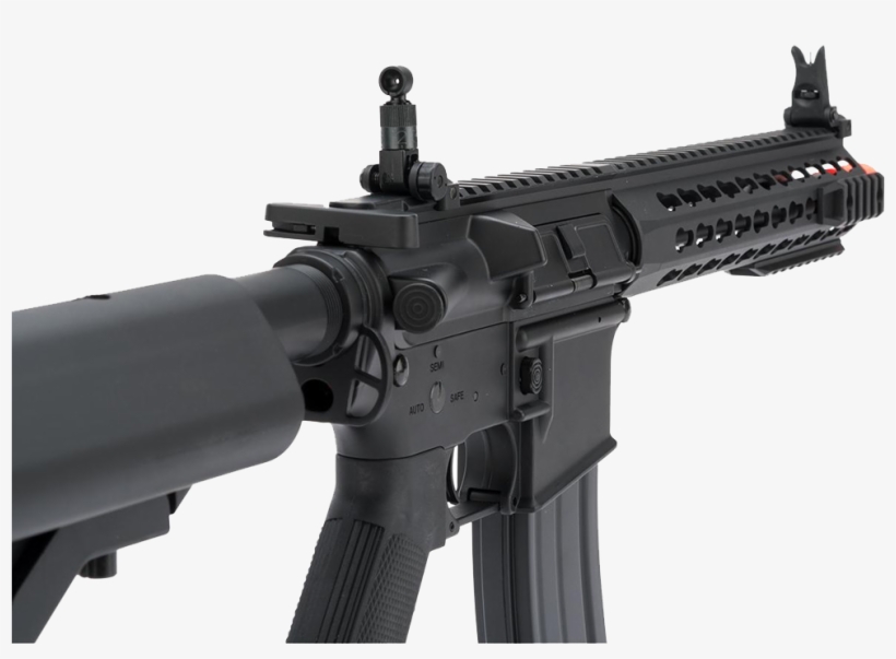 Colt A Short Keymod Airsoft Rifle Crusader Airsoft - Full Metal Airsoft M4 Keymod, transparent png
