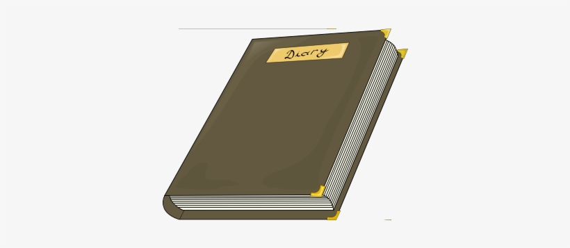 Vector Diary Graphic Free Library - Diary Clip Art, transparent png
