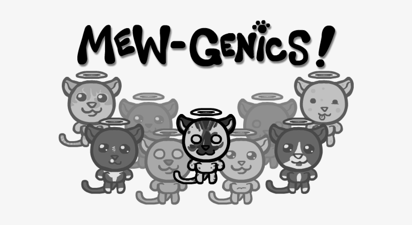 Team Meat Releases Teaser Trailer For Mew-genics - Edmund Mcmillen Cat Game, transparent png