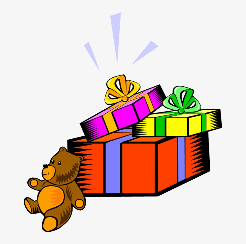 Presents Clipart Toy - Toy Gift Clipart, transparent png